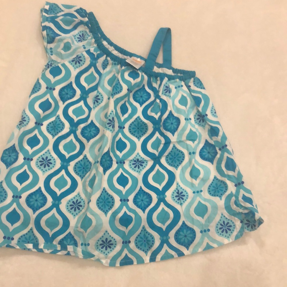 Blue half sleeve size 6